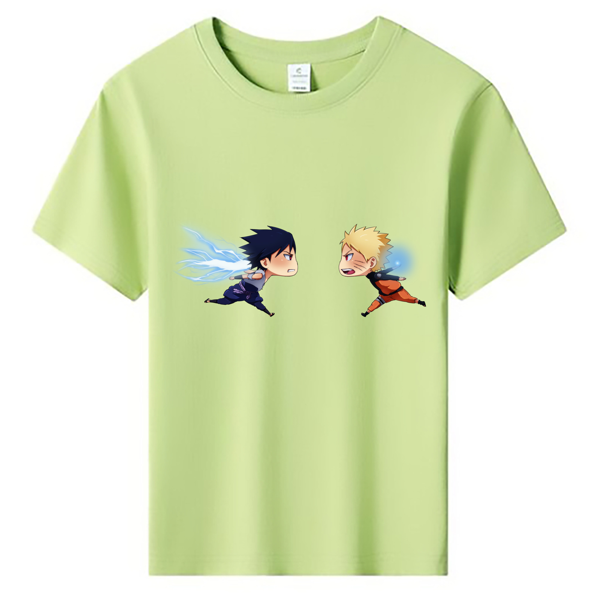 （画像用） NARUTO -ナルト- うずまき ナルト Uzumaki Naruto 綿100％キッズTシャツ（フロントプリント）